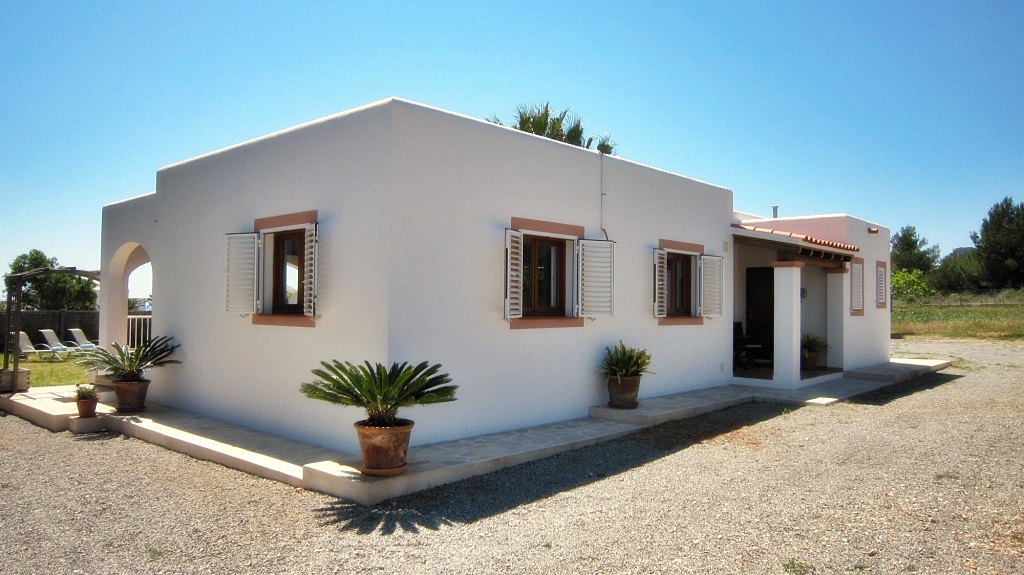 vista general casa en ibiza
